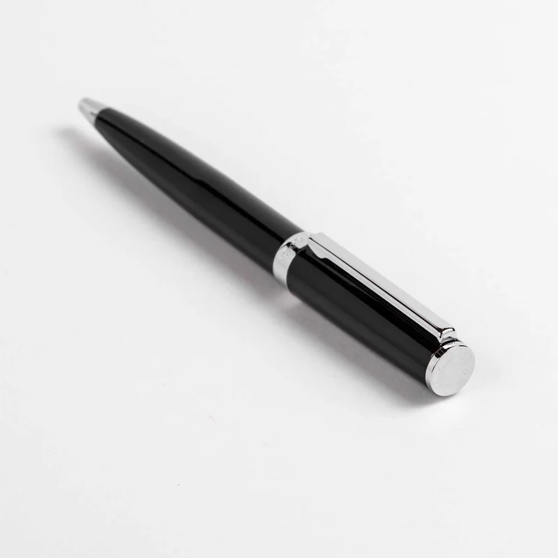 Hugo Boss Ballpoint Pen Gear Icon, in box, black