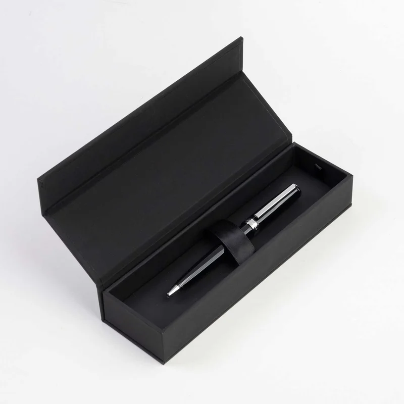 Hugo Boss Ballpoint Pen Gear Icon, in box, black