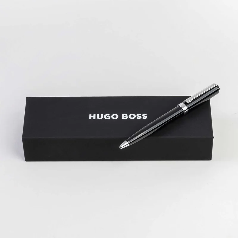 Hugo Boss Ballpoint Pen Gear Icon, in box, black
