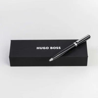 Hugo Boss Ballpoint Pen Gear Icon, in box, black