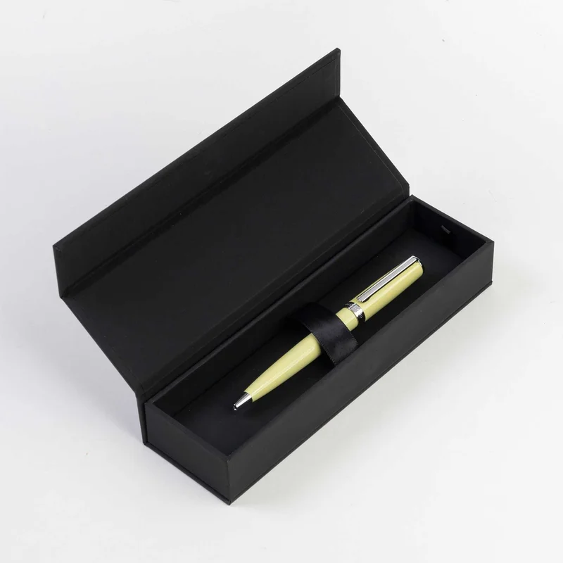Hugo Boss Pen Gear Icon, in box, yellow