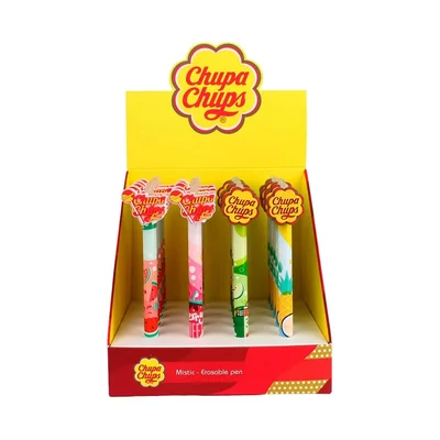 Химикалка Best Buy Mistic, изтриваема, Chupa chups, 0.5 mm, асорти