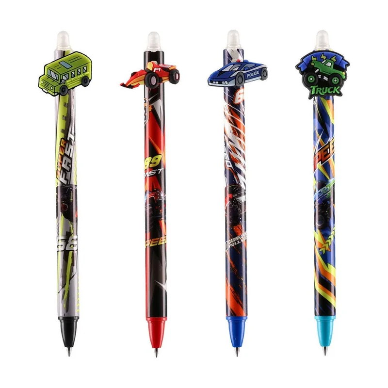 Sazio Mistic Erasable Pen, vehicles, 0.5 mm, assorted, 1 pc