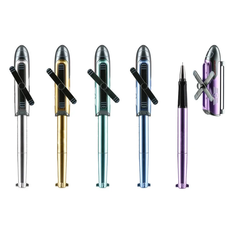 Statovac Chick Pen, helicopter, with cap, assorted