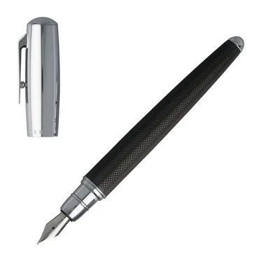 Fountain pen Hugo Boss Pure, in box, black