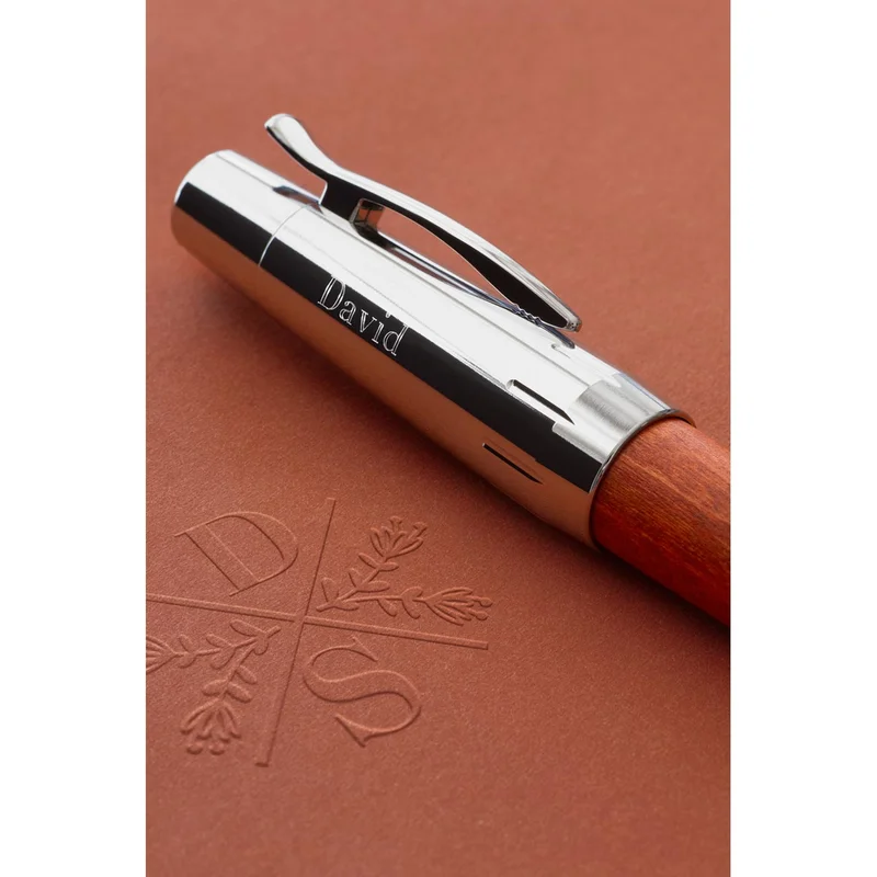 Faber-Castell Писалка E-motion, M, светло дърво