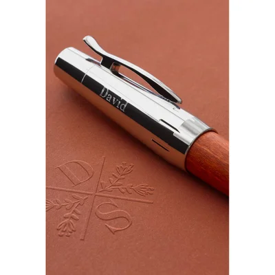 Faber-Castell Писалка E-motion, M, светло дърво