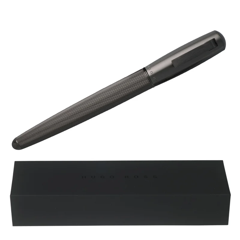 Hugo Boss Rollerball Pure, in box, dark grey