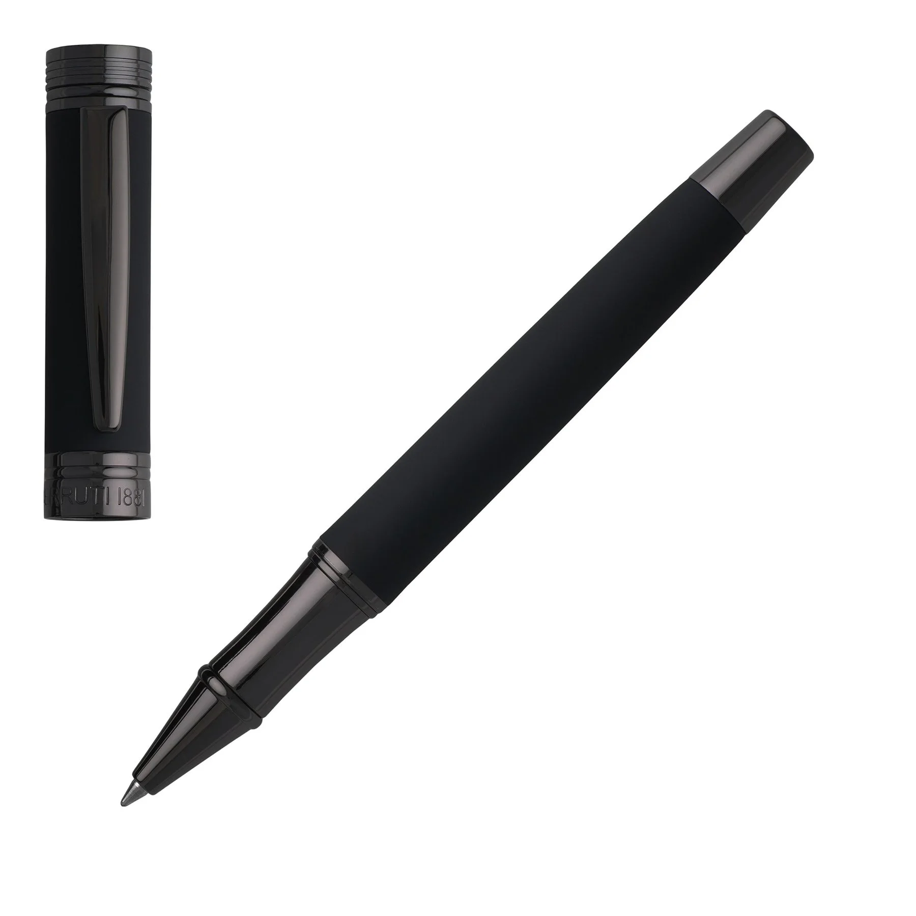 Cerruti 1881 Rollerball Zoom, boxed, black