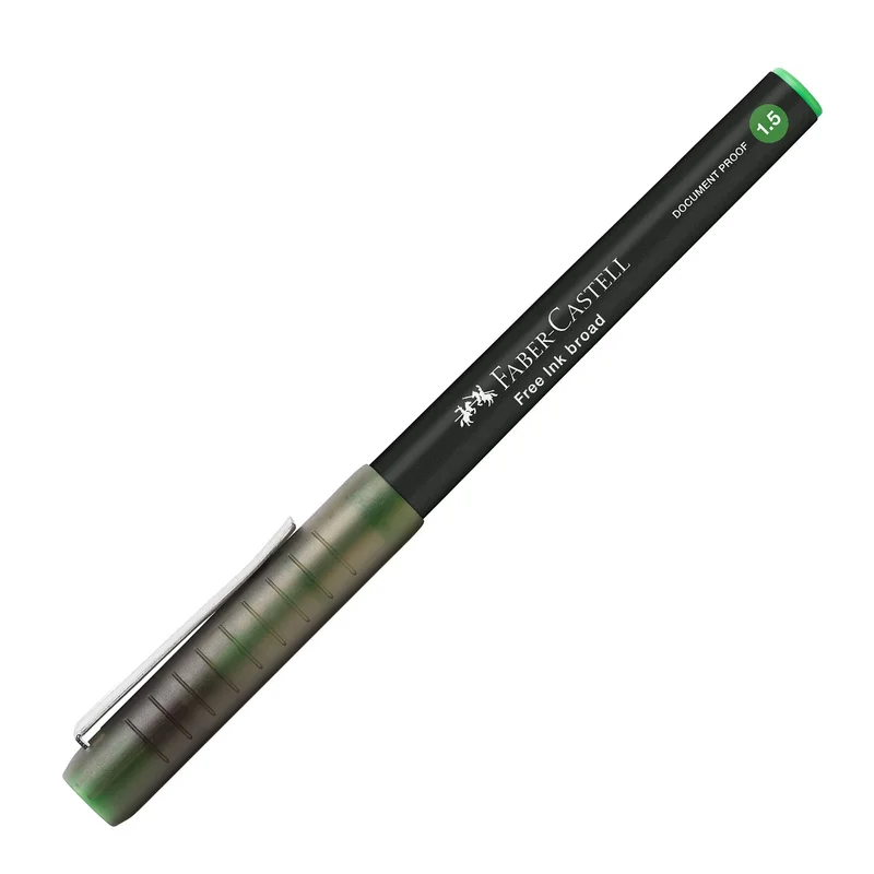 Faber-Castell Roller Free Ink, 1.5 mm, light green