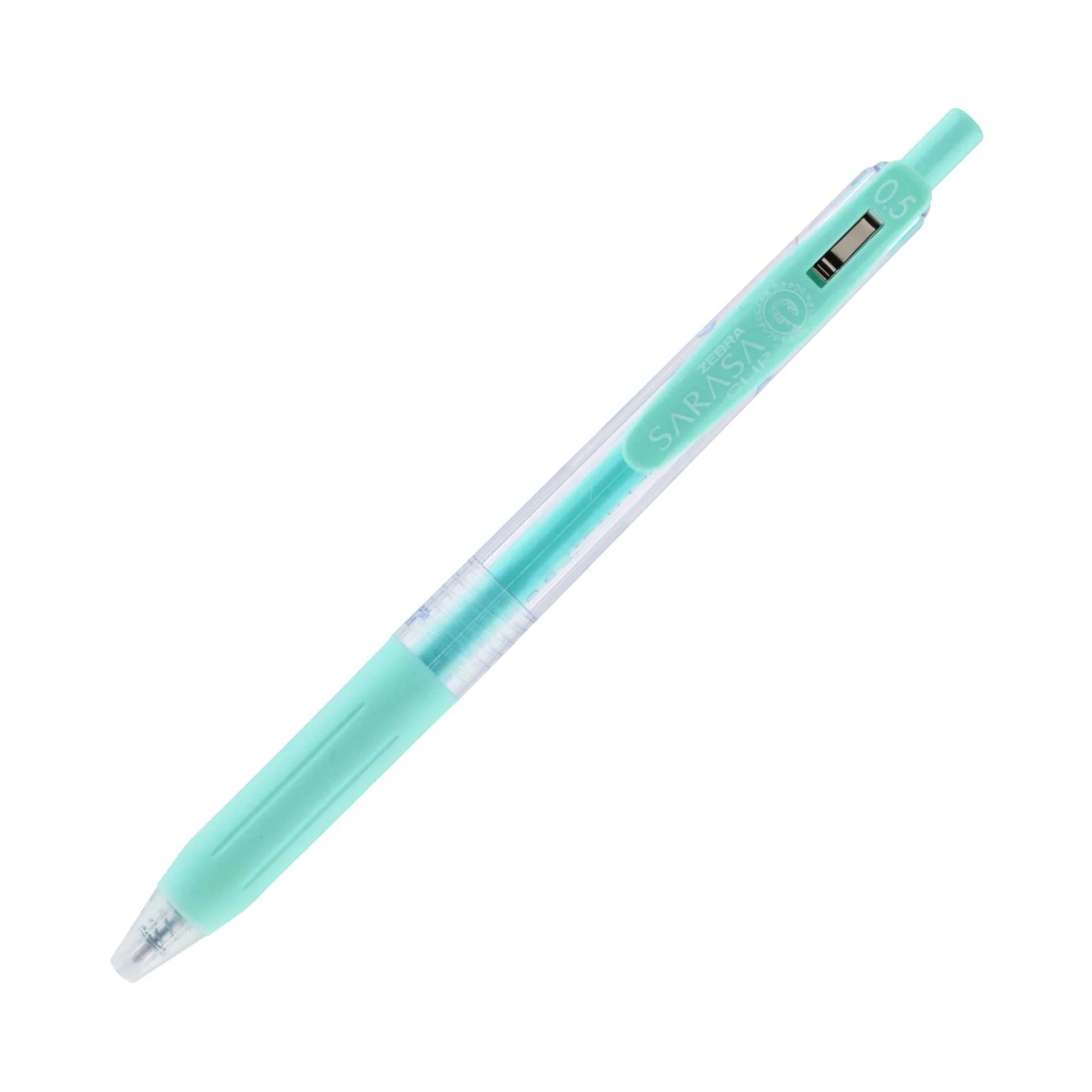 Zebra Gel Roller Sarasa Clip Milk, 0.5 mm, milk light green