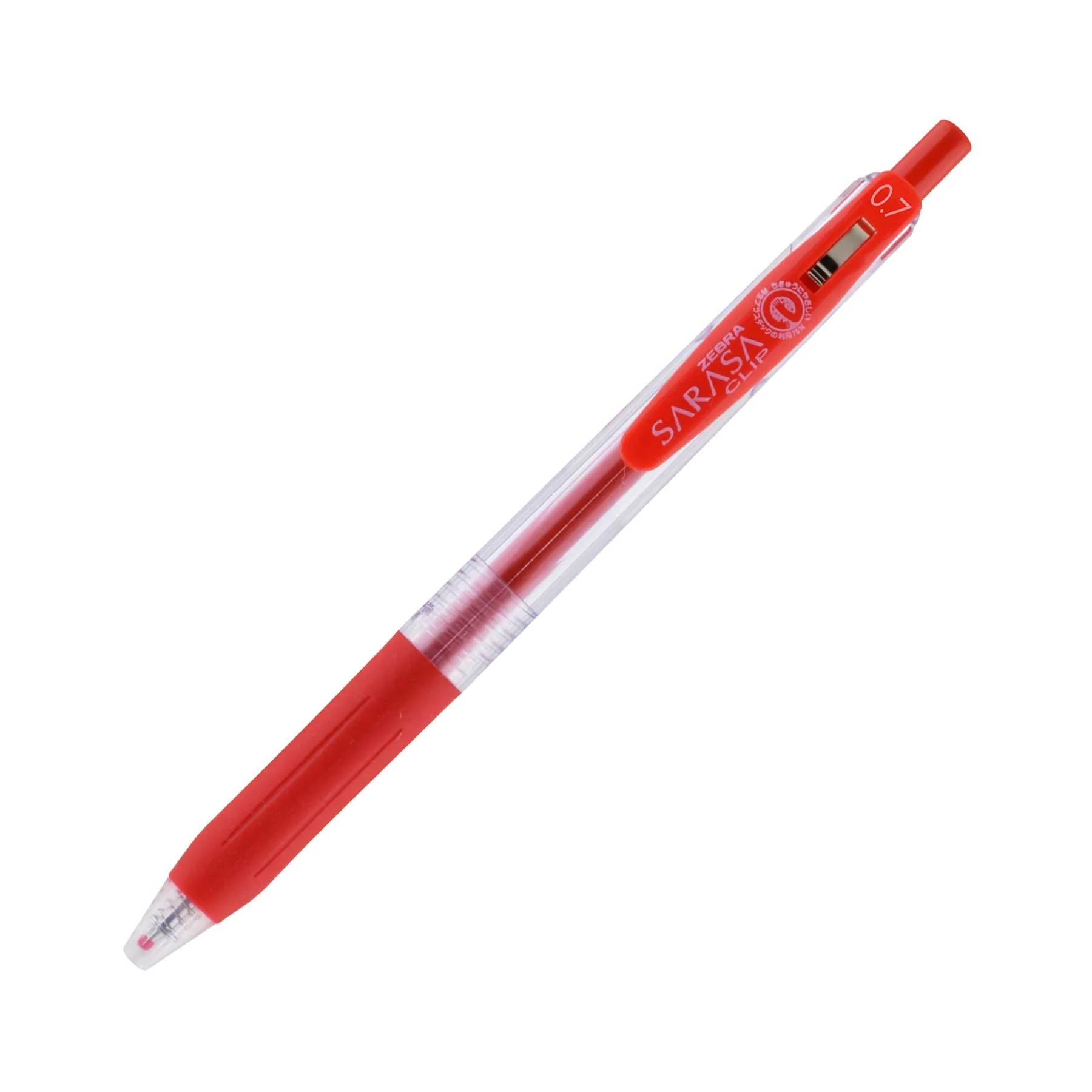 Zebra Gel roller Sarasa Clip, automatic, 0.7 mm, red