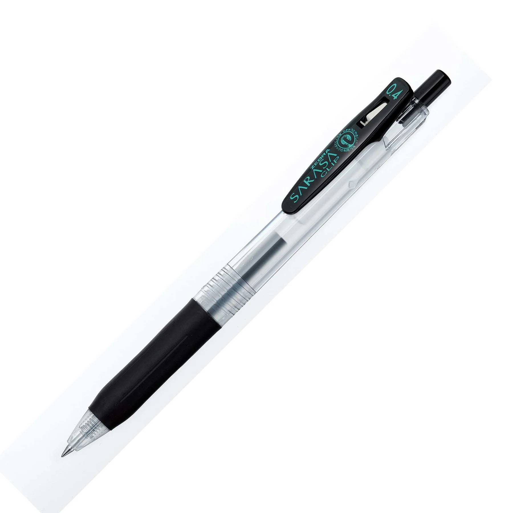 Zebra Gel roller Sarasa Clip, retractable, 0.4 mm, black