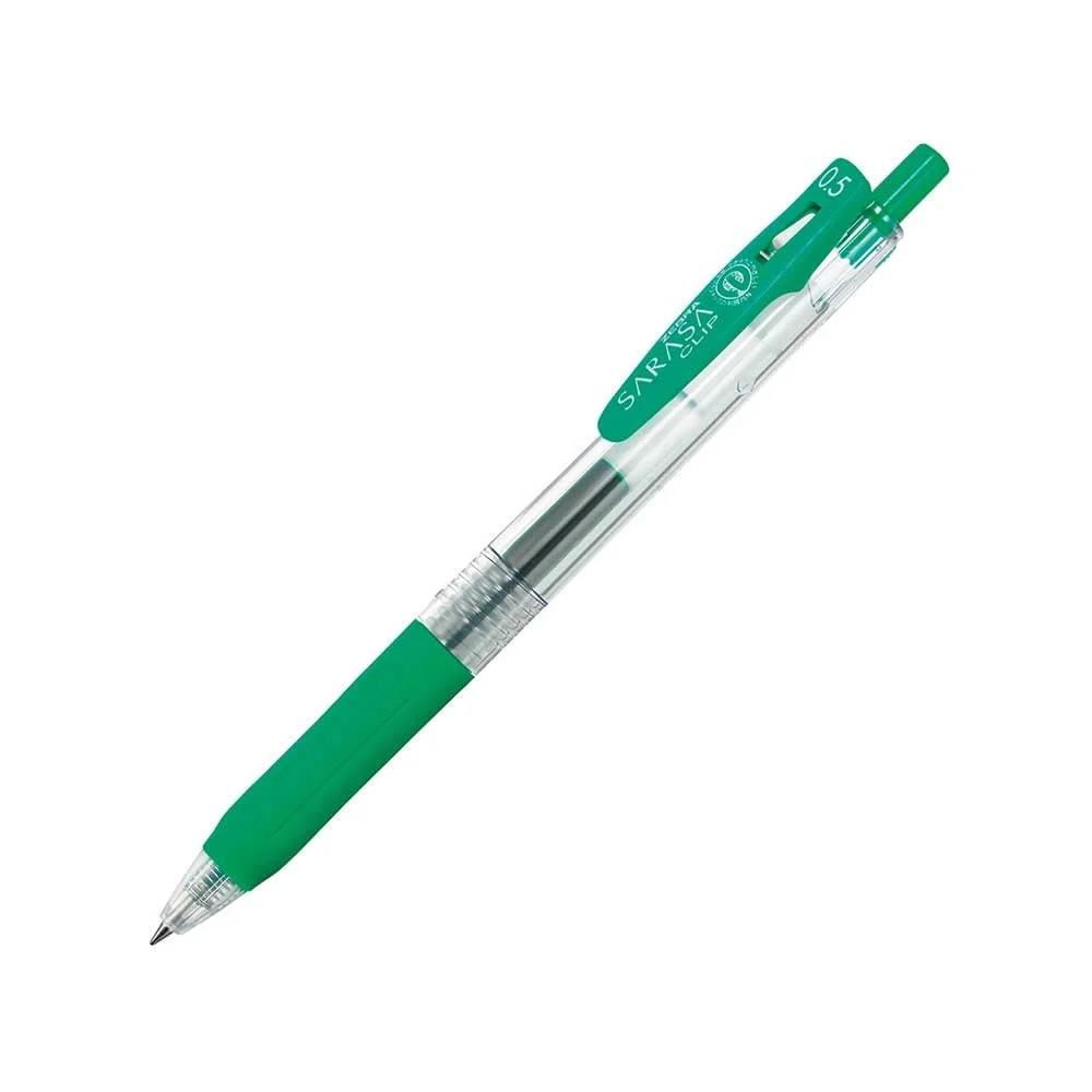 Zebra Gel roller Sarasa Clip, 0.5 mm, green