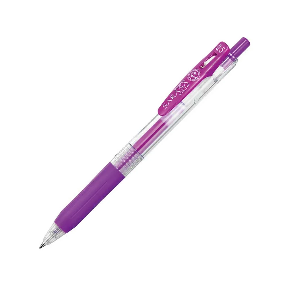 Zebra Gel Roller Sarasa Clip, automatic, 0.5 mm, purple