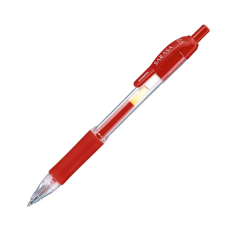 Zebra Gel Roller Sarasa Dry X20, automatic, 0.5 mm, red
