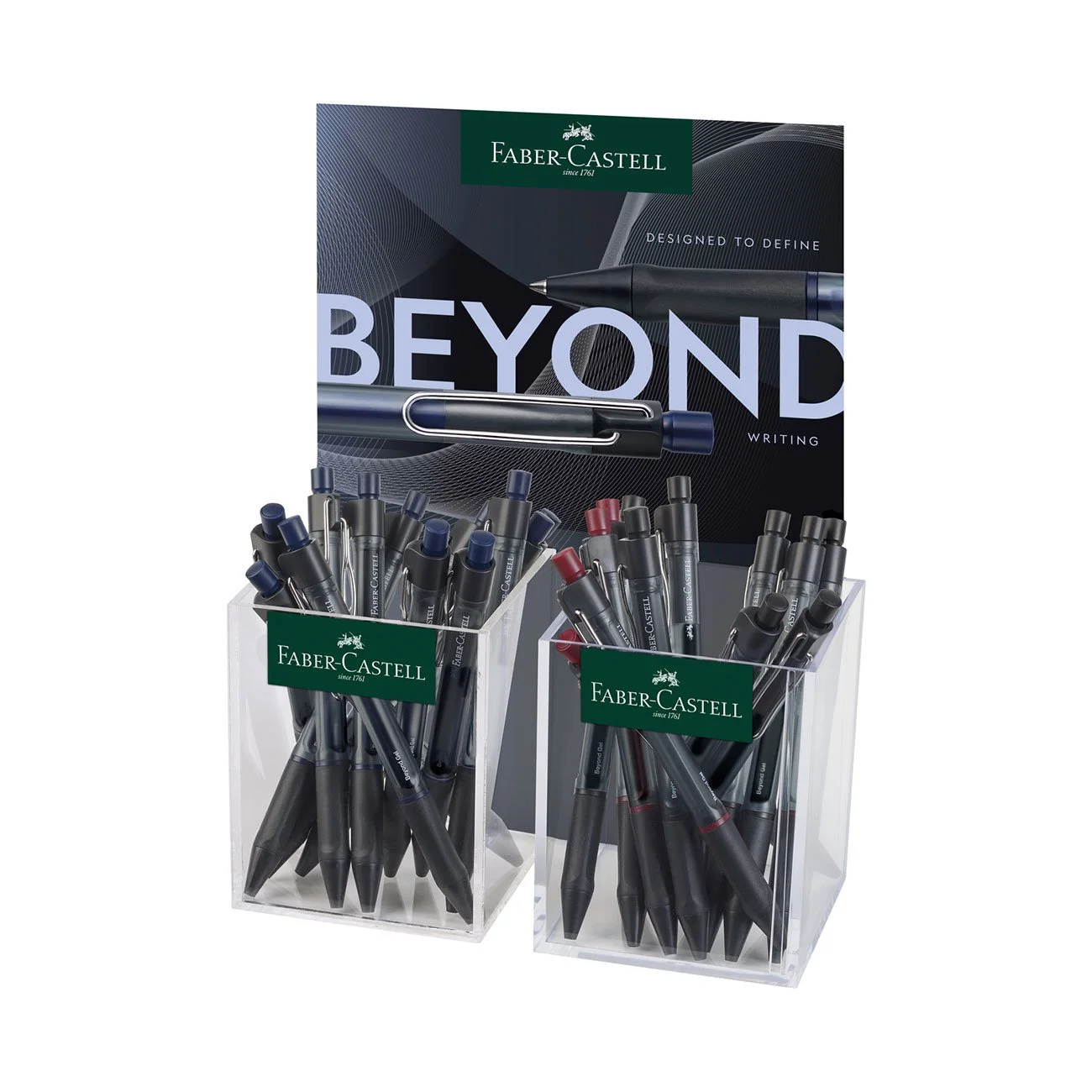 Faber-Castell Beyond gel pen, 0.7 mm, assorted, 24 pcs in display