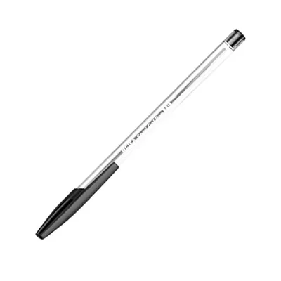 Beifa gel roller TA608-01B7, with cap, 0.7 mm, transparent, black