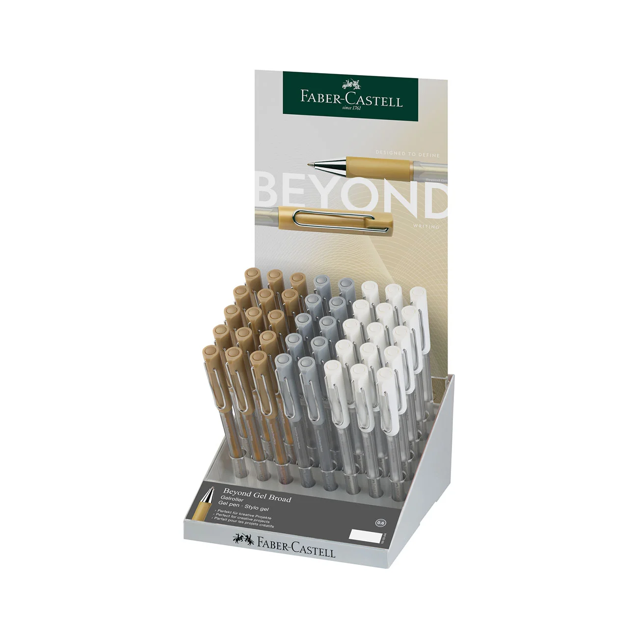 Faber-Castell Гел химикалка Beyond, 1.0 mm, 40 броя