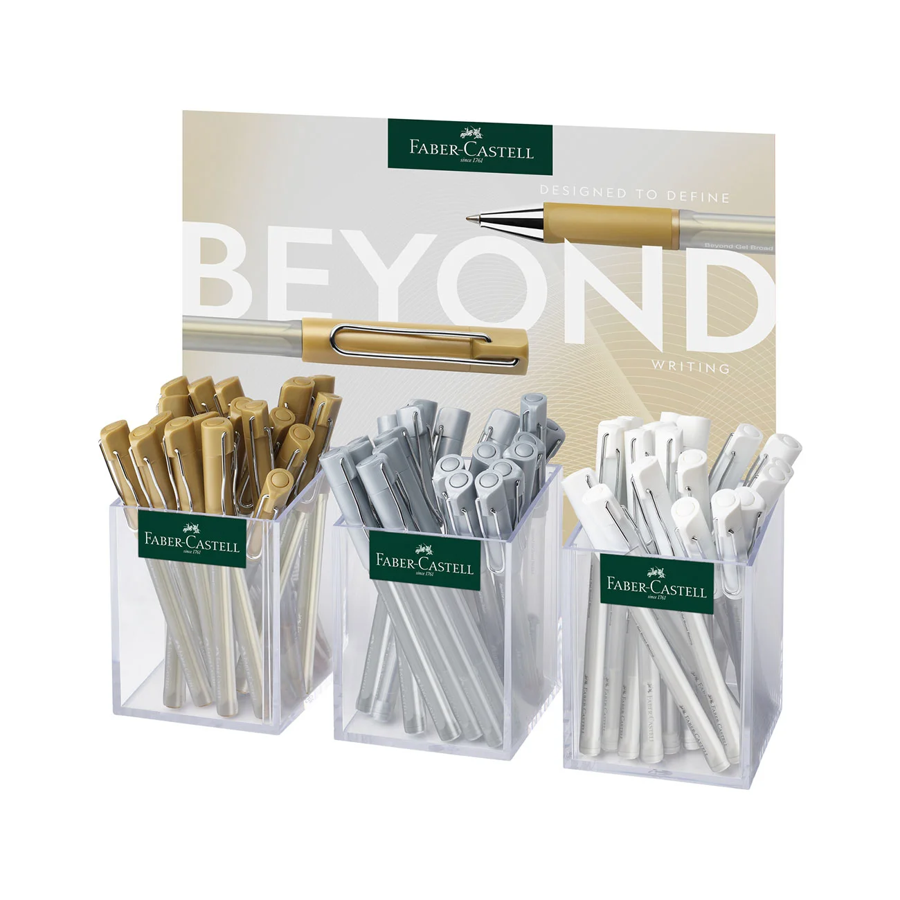 Faber-Castell Гел химикалка Beyond, 1.0 mm, 60 броя