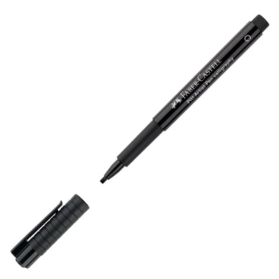 Faber-Castell Pitt Artist Fineliner, for calligraphy, black