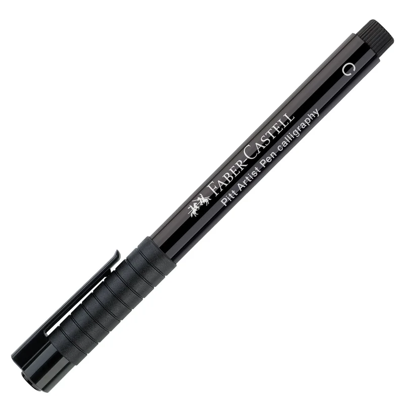 Faber-Castell Pitt Artist Fineliner, for calligraphy, black