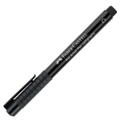 Faber-Castell Pitt Artist Fineliner, for calligraphy, black