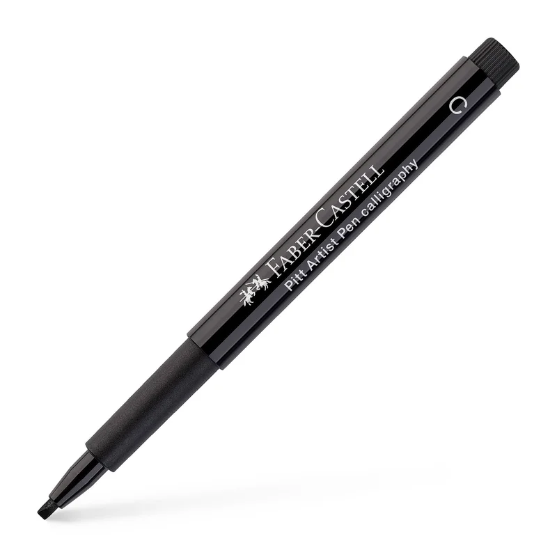 Faber-Castell Pitt Artist Fineliner, for calligraphy, black