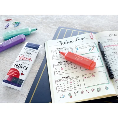 Faber-Castell Marker Pitt Artist, Creative Studio, metallic, 4 colors