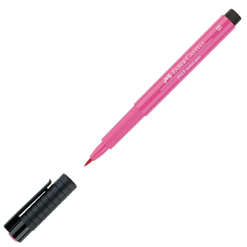 Faber-Castell Brush marker Pitt Artist Pen, B, No.129, alizarin pink