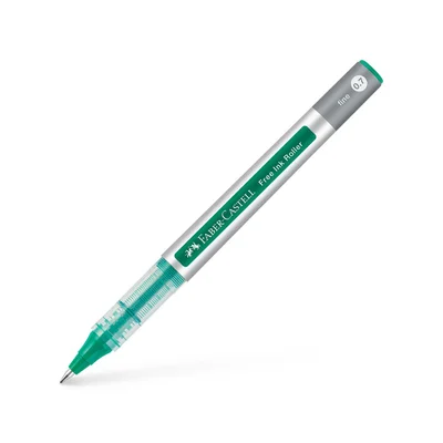 Faber-Castell Ролер Free Ink, 0.7 mm, зелен