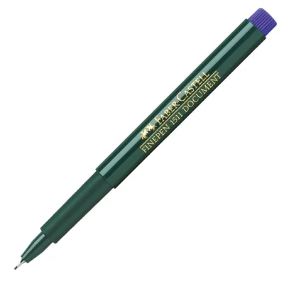 Faber-Castell Fineliner 1511, 0.4 mm, blue