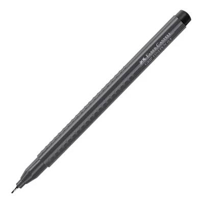 Faber-Castell Fineliner Grip, 0.4 mm, black