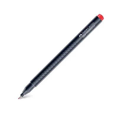 Faber-Castell Fineliner Grip, 0.4 mm, red