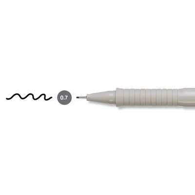 Faber-Castell Fineliner Ecco Pigment, 0.7 mm, black