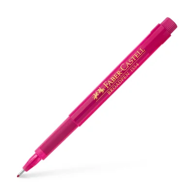 Faber-Castell Fineliner Broadpen 1554, 0.8 mm, pink