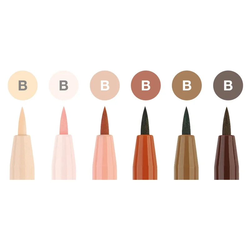 Faber-Castell Pitt Artist Marker, 6 colours