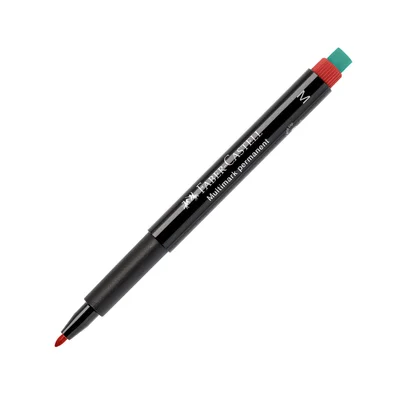 Faber-Castell Fineliner 1525 OHP M, permanent, 1.0 mm, red