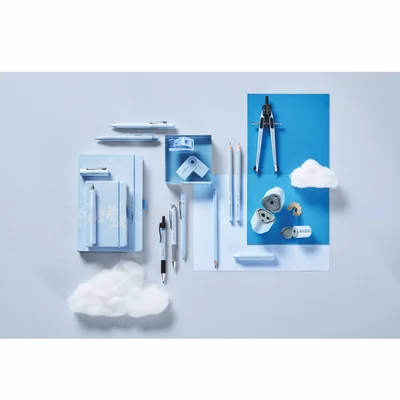 Faber-Castell Fountain pen and ballpoint Grip 2010, M, sky blue