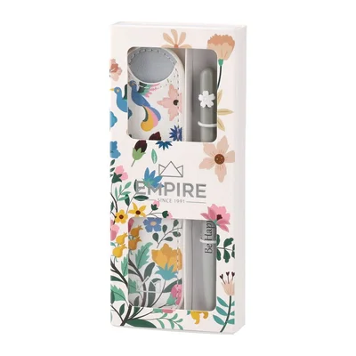 Empire Burgeon Pen & Case Set, white