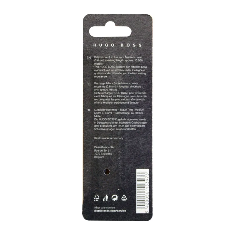 Hugo Boss Refill for ballpoint, metal, M, blue