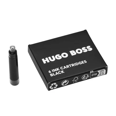 Hugo Boss Pen Refill, black, 6 pcs