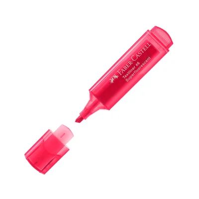 Faber-Castell Textliner 1546, neon, red