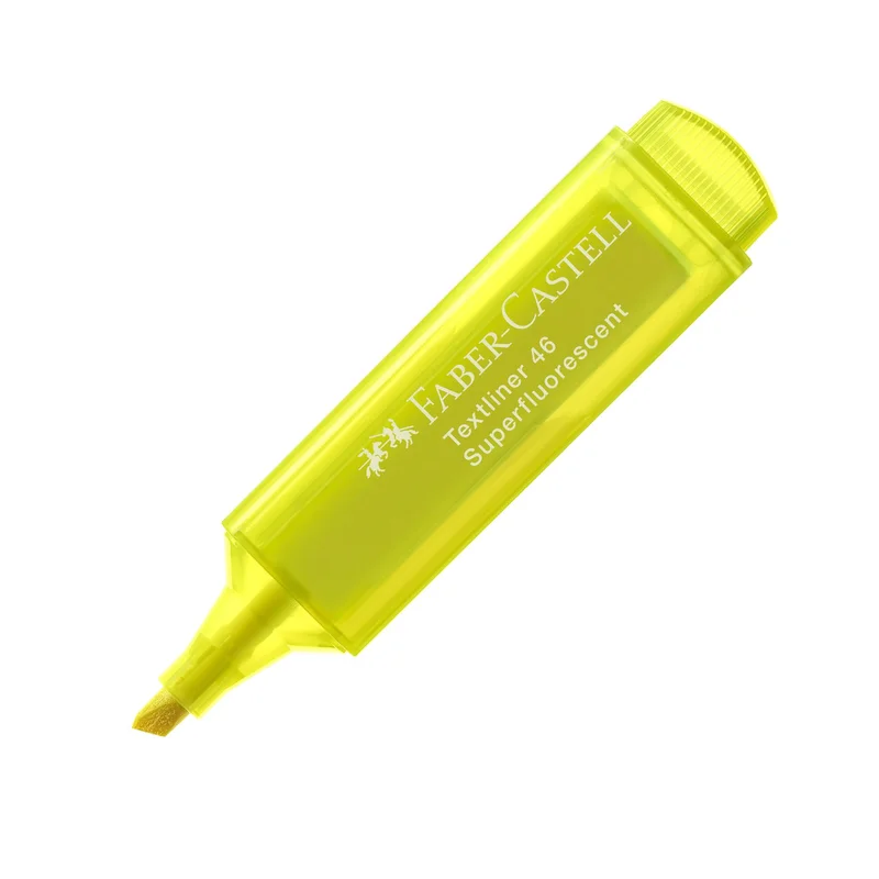 Faber-Castell Highlighter 1546, neon, yellow