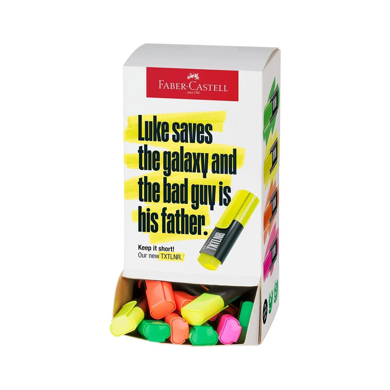 Faber-Castell Highlighter TXTLNR, mini, neon, 60 colors