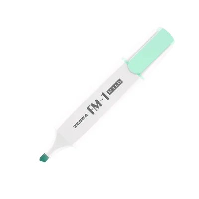 Zebra Highlighter FM-1 Mild, 3.5 mm, blue-green