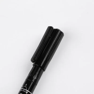 Beifa Permanent marker PY900, double, 0.5 - 2 mm, black