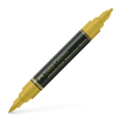 Faber-Castell Watercolour Marker Albrecht Durer, 268, green gold