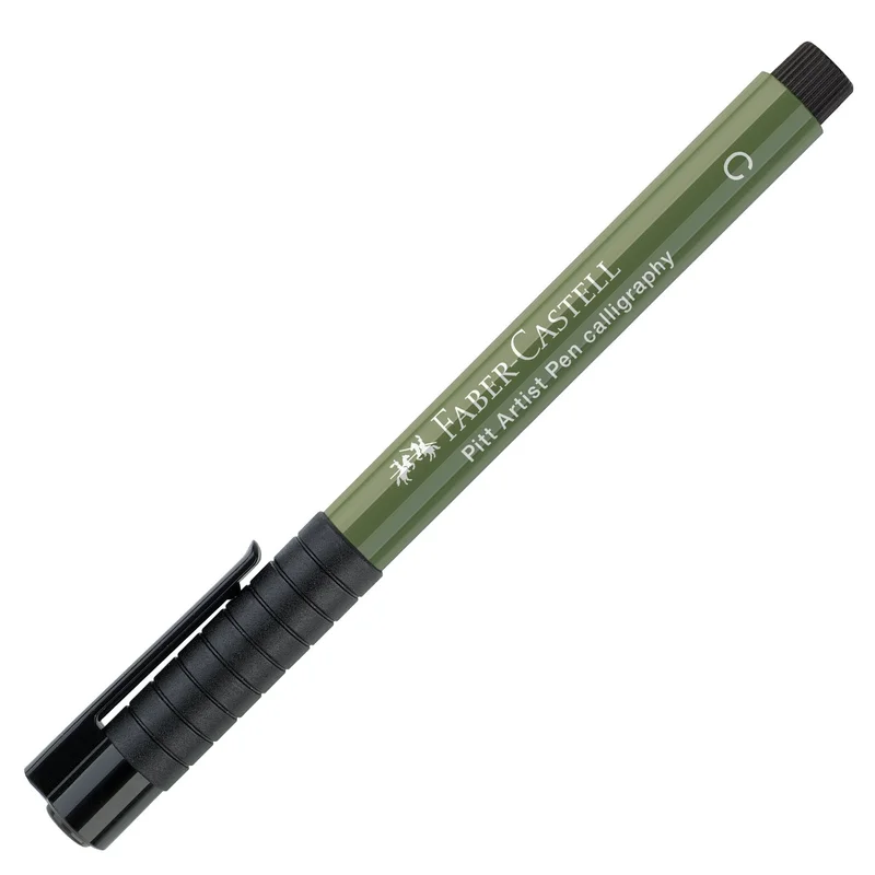 Faber-Castell Marker Pitt Artist, 174, calligraphy, chromium green