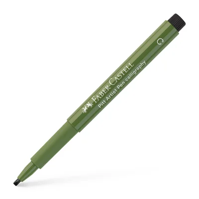 Faber-Castell Marker Pitt Artist, 174, calligraphy, chromium green